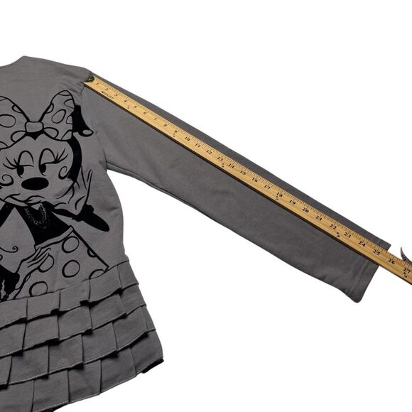 Disney Parks Authentic Apparel Minnie Mouse in Paris Ruffle Cardigan Jacket XL - Picture 10 of 13